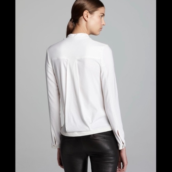 Helmet Lang Morse Drape Shirt Size S - Picture 3 of 7